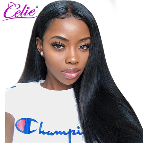 Celie Hair X Lace Closure Wig Glueless Lace Front Human Hair Wigs