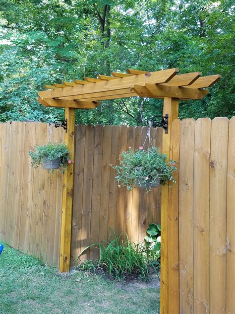 Our Arbor Garden Yard Ideas Garden Archway Backyard Pergola