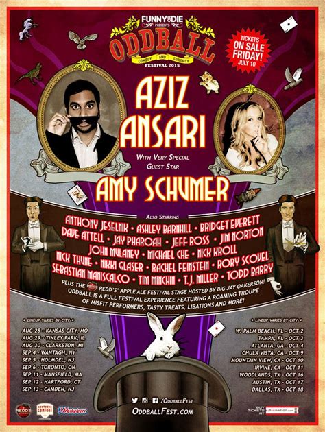 Funny Or Die Presents Oddball Comedy And Curiosity Festival Feat Aziz Ansari And Amy Shumer