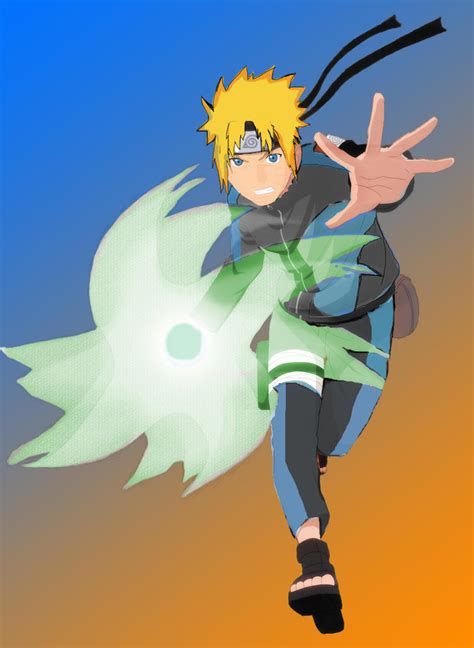 Wind Style Rasenshuriken Green Version By Kchiel0407 On Deviantart