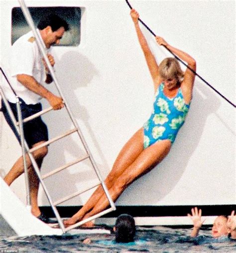 To Look At These Photographs Of Diana In Swimsuits And Bikinis On