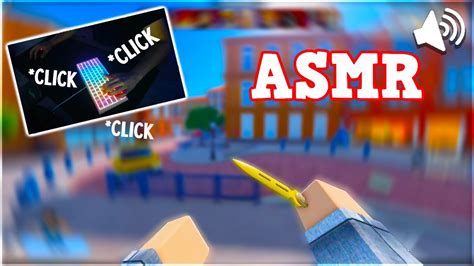Roblox Arsenal But Its Keyboard Asmr Very Clicky Handcam Youtube