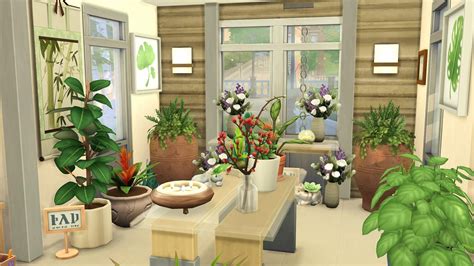 Florists Shop The Sims 4 Speed Build Rthesims