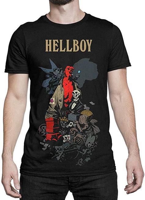 Hellboy Comics Mens T Shirt Cotton Tee Uk Clothing