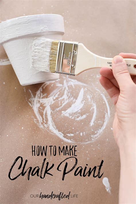 The Best Diy Chalk Paint Recipe Our Handcrafted Life