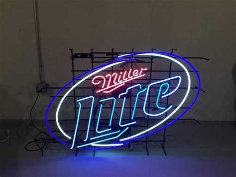 Selling a large Miller Lite neon beer sign. 3 feet tall by 4 feet. It