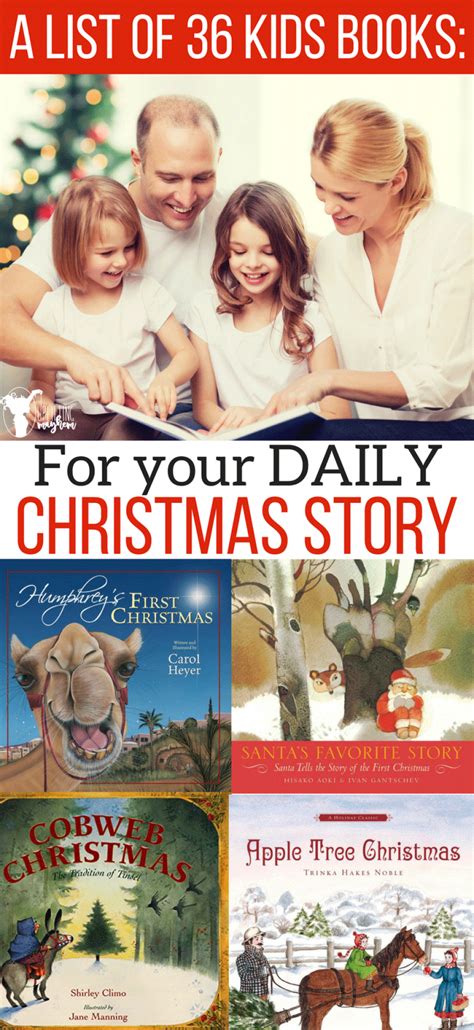 A List Of 36 Kids Books For Your Daily Christmas Story Christmas