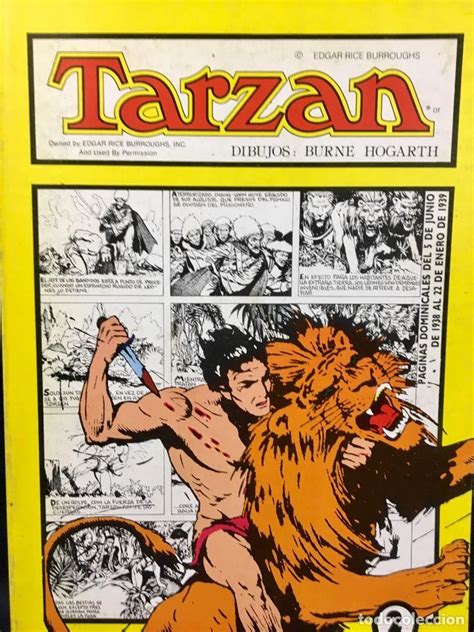 Tarzan Capítulo 2 Dibujos Burne Hogarth Tarzan Comprar Comics Antiguos Colecciones Y Lotes