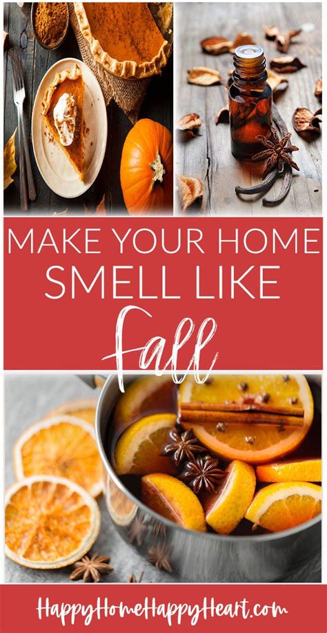 How To Make Your House Smell Like Fall House Smells Clean House