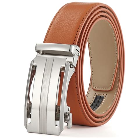 Tan Martell Silver Leather Belt Clubbelts Linked To Good Physical