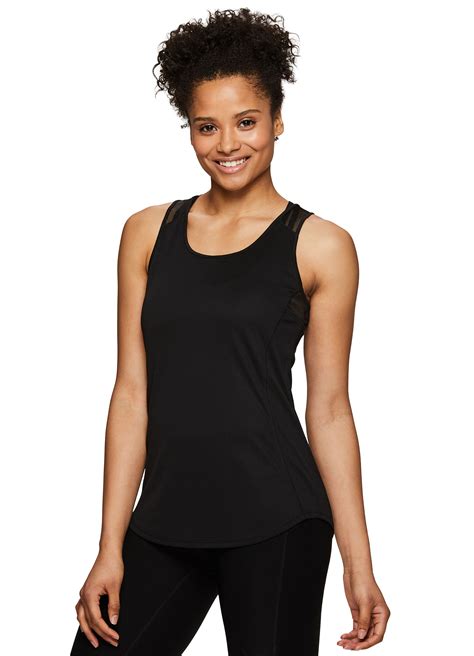 Rbx Active Womens Racerback Tank Top With Mesh Ventilation Ebay