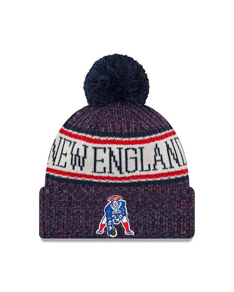 New Era 2018 Nfl New England Patriots Sport Stocking Knit Hat Winter