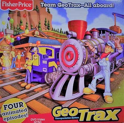 Team Geotrax All Aboard Dvd 4 Episodes Movies And Tv