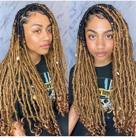 This content is imported from instagram. 55 Creative Ideas with Goddess Faux Locs - BelleTag