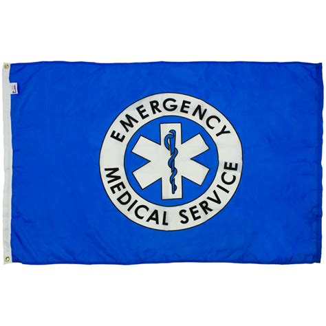 Emergency Medical Service Flag American Flags 4 Less