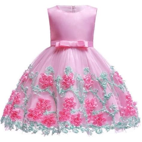 elegant embroidered princess flower girl dresses in 2021 girls dresses summer girls baptism
