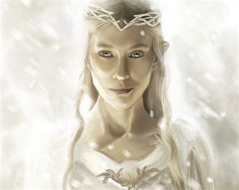 Wallpaper Fantasy Girl Galadriel The Lord Of The Rings Artwork