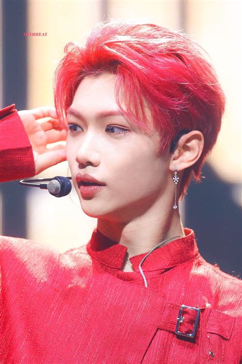 Kid Memes Felix Stray Kids Red Outfit Social Platform Red Hair