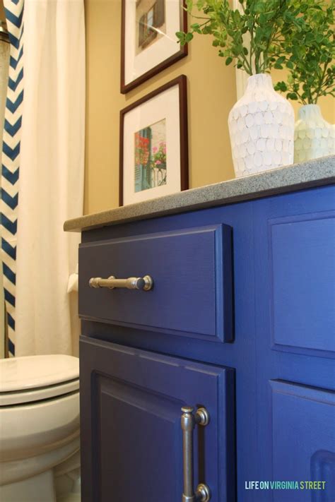 Bathroom Vanity Makeover Using Country Chic Paint Life On Virginia