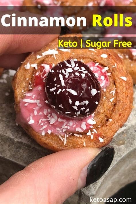 Easy Keto Cinnamon Rolls Sugar Free Low Carb Recipe 2 Net Carbs
