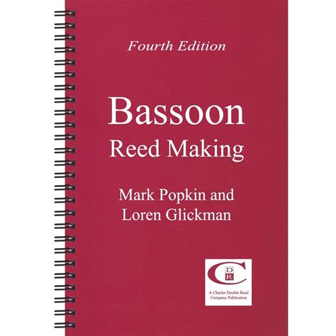 Selected Bassoon Reed Making Etude Books And Bassoon Bassoon Guides