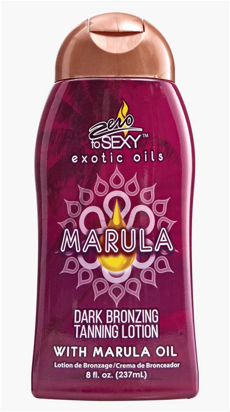 Zero To Sexy Marula Dark Bronzing Tanning Lotion Hd Png Download