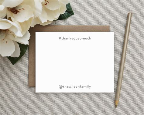 Personalized Stationery Personalized Thank You Notes Etsy