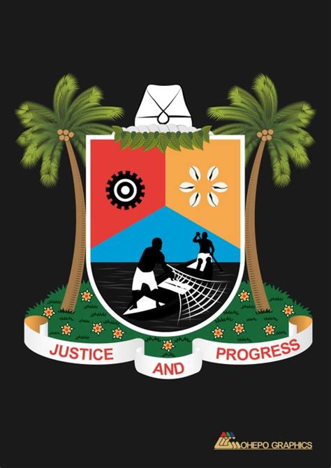 Lagos State Emblemlogo Retouched And Revitalised By Ohepographics Art
