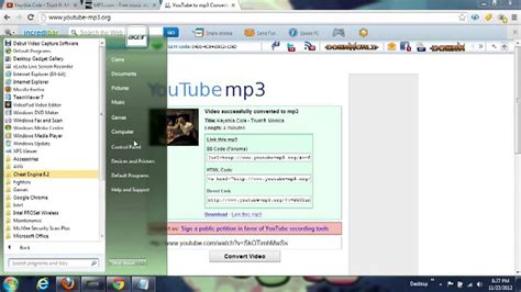 Downloading videos is easy when you see a download button. How to download songs to your computer and mp3 player ...