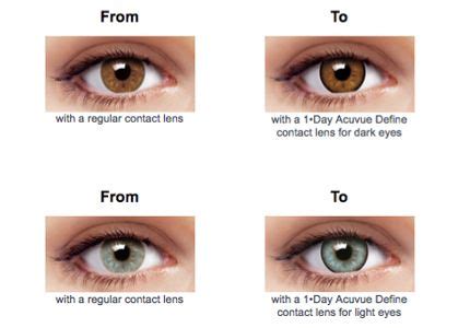 Acuvue Define Cosplay Contacts Light Eyes Pretty Eyes