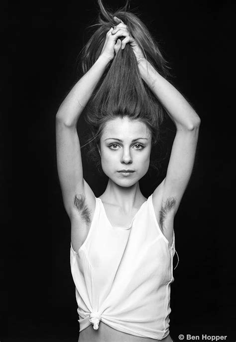 Photographer Ben Hopper S Natural Beauty Series Shows That Beauty And Armpit Hair Aren T