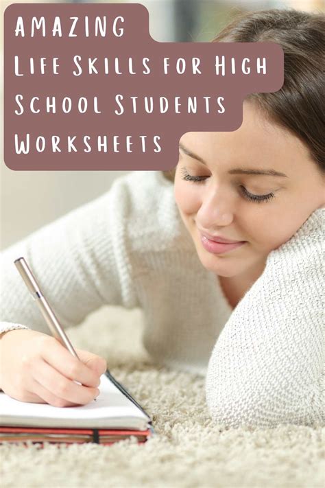 Life Skills Worksheets For High School Students