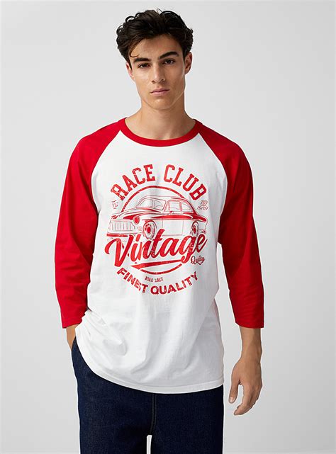 Race Club Retro T Shirt Le 31 Shop Mens Printed And Patterned T