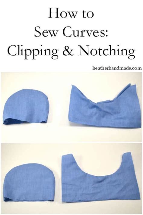 How To Sew Curves Clipping V Notching With Images Beginner Sewing