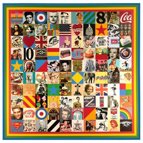 Peter Blake 100 Sources Of Pop Art 2014 Cca Galleries Limited