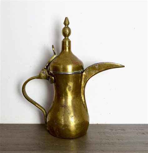 Antique Arabic Dallah Coffee Pot Passodecamaragibe Al Gov Br
