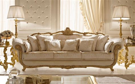 Italian Classic Luxury Wooden Living Room Furniture Luxury Furniture