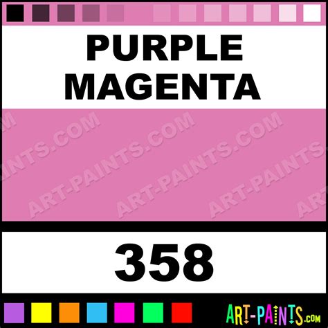 Purple Magenta Horadam Series 12 Gouache Paints - 358 - Purple Magenta Paint, Purple Magenta ...