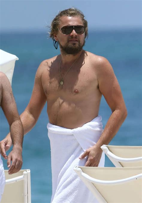 Leonardo Dicaprio Spends The Day At The Beach Photos The Blemish