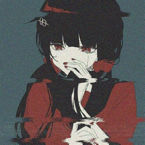 Tumblr is a place to express yourself, discover yourself, and bond over the stuff you love. #glitch #animegirl #blackhair #icon | Dark anime, Anime ...