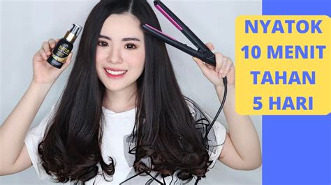 Supaya Rambut Catok Curly Tahan Lama - CERMITOK