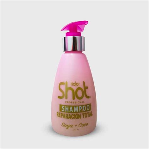 Shampoo Reparador De Puntas KOLOR SHOT 250 Ml Producto