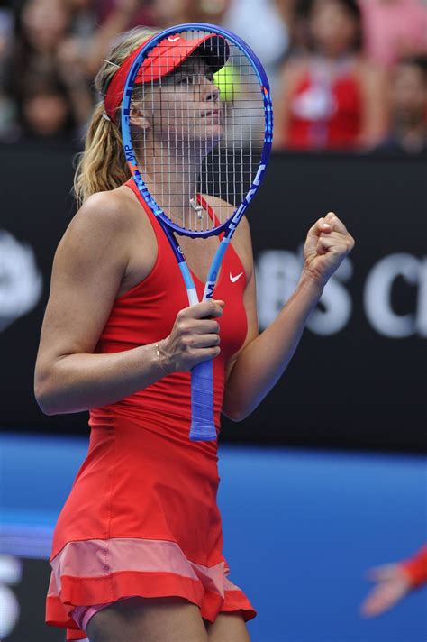 Maria Sharapova Australian Open In Melbourne Round Celebmafia