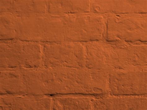 Brown Painted Brick Wall Free Stock Photo Public Domain Pictures