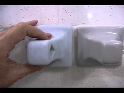 Installing Towel Bar - Grout Mount Type - DIY - YouTube