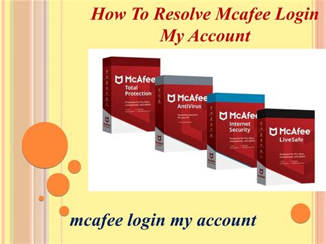 How To Resolve Mcafee Login My Account By Harry Edwards Issuu