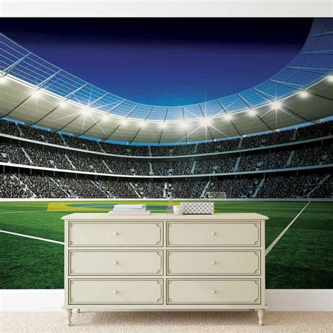 Football Stadium Wall Paper Mural Buy At Europosters