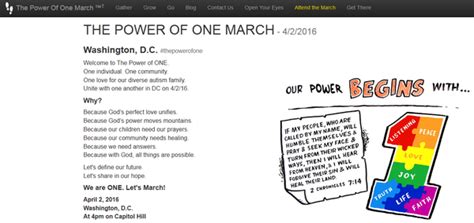 Unlocking Autism Presents The Power Of One March A World Autism Day