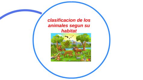 Clasificacion De Los Animales Segun Su Habitat By Luisa Fernanda