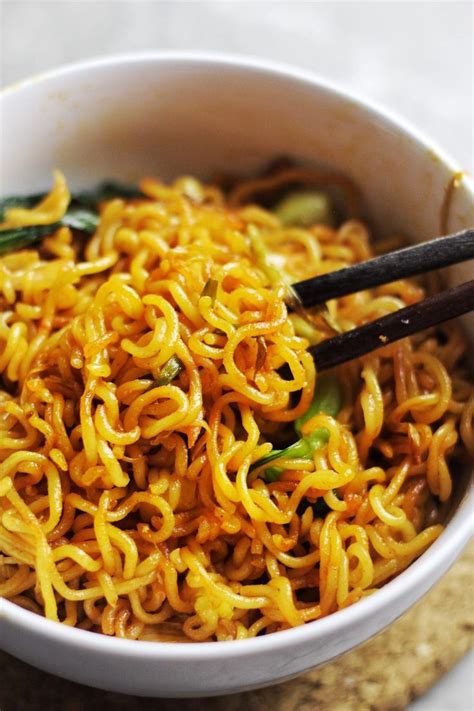 Instant Ramen Upgrade Easy 30 Minute Spicy Fried Noodles Recipe